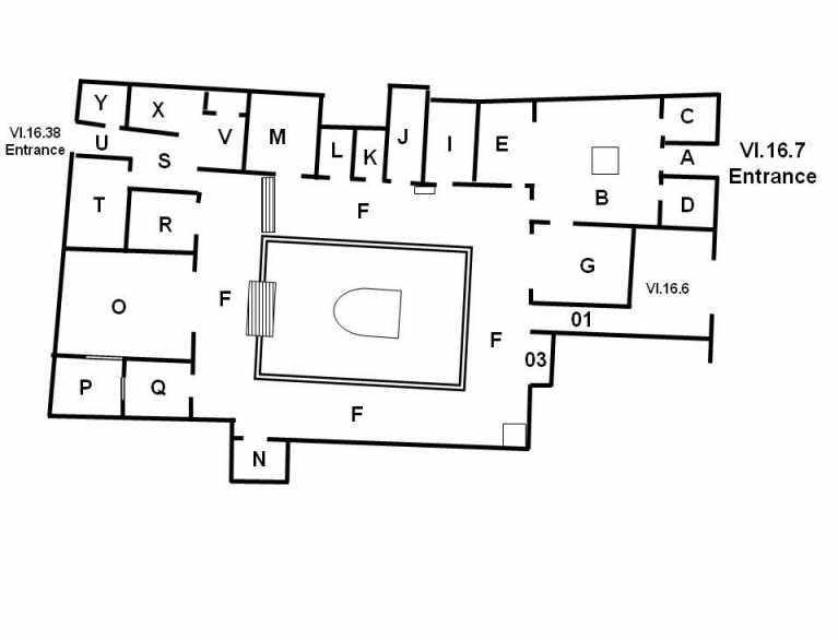 ? Plan of a pompeian house. Roman House. 20190204